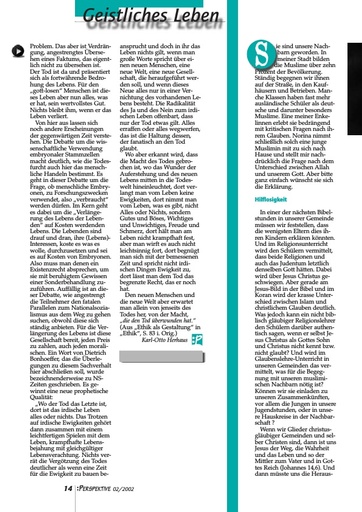 Perspektive 2002 02 wie begegnen christen muslimen