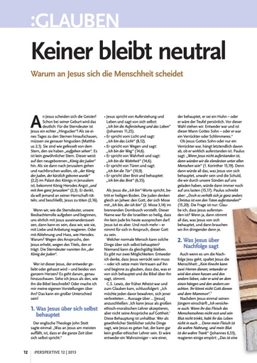 Perspektive 2013 12 keiner bleibt neutral