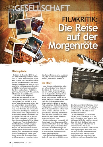 Perspektive 2011 03 die reise auf der morgenroete