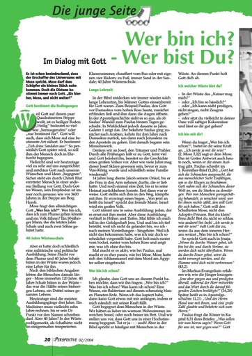Perspektive 2004 02 wer bin ich wer bist du