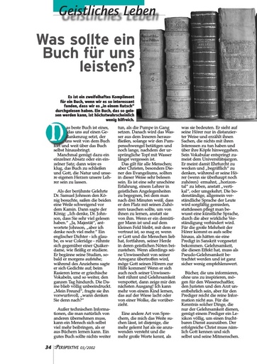 Perspektive 2002 03 was sollte einBuch fuer uns leisten