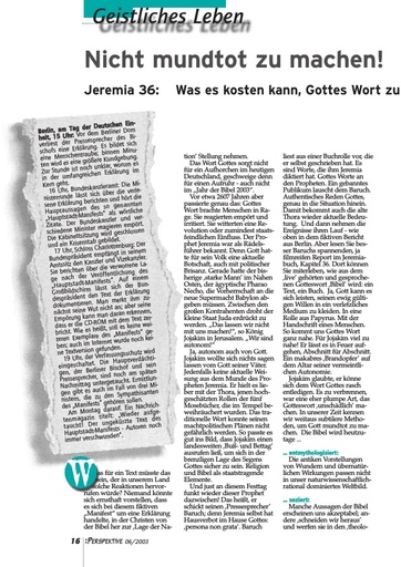 Perspektive 2003 06 nicht mundtot zu machen