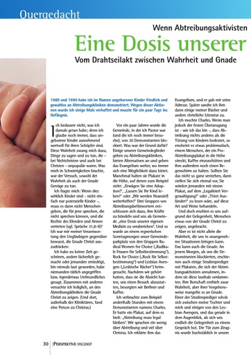 Perspektive 2007 09 eine dosis unserer eignen medizin