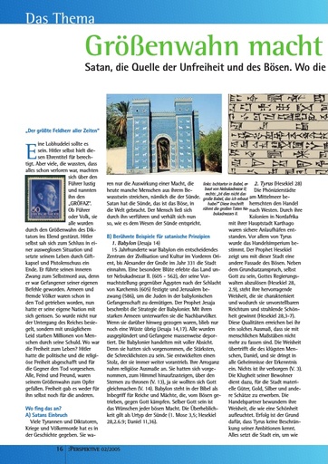 Perspektive 2005 02 groessenwahn macht unfrei