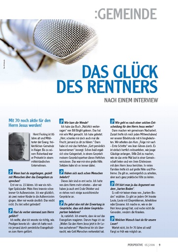 Perspektive 2008 05 das glueck des rentners