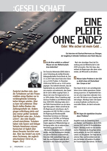 Perspektive 2009 02 eine pleite ohne ende