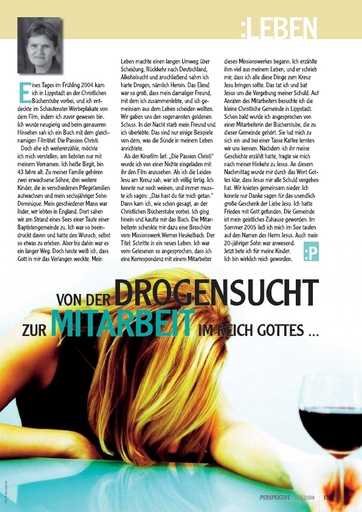 Perspektive 2008 12 von der drogensucht zur mitarbeit im reich gottes