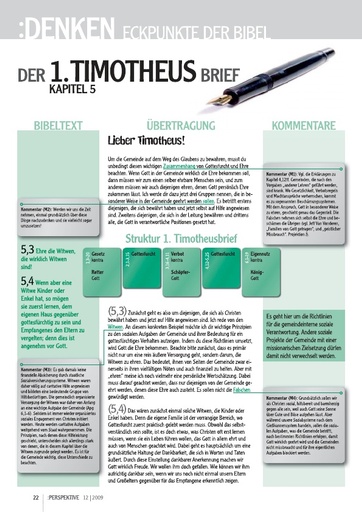 Perspektive 2009 12 1timotheusbrief kapitel5