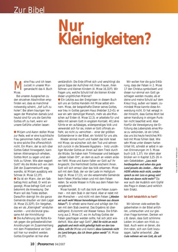 Perspektive 2007 04 nur kleinigkeiten
