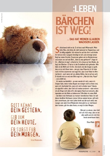 Perspektive 2009 01 baerchen ist weg