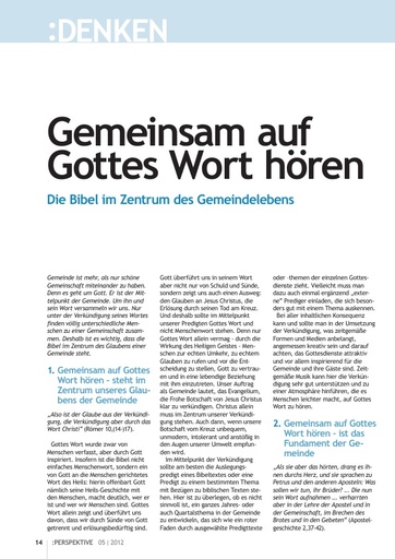 Perspektive 2012 05 gemeinsam auf gottes wort hoeren