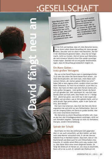 Perspektive 2013 01 david faengt neu an