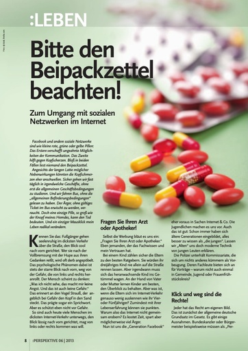 Perspektive 2013 06 bitte den beipackzettel beachten