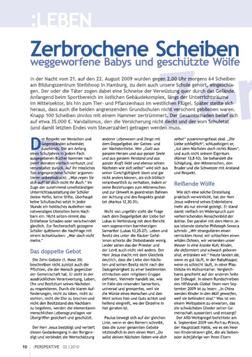 Perspektive 2010 02 zerbrochene scheiben