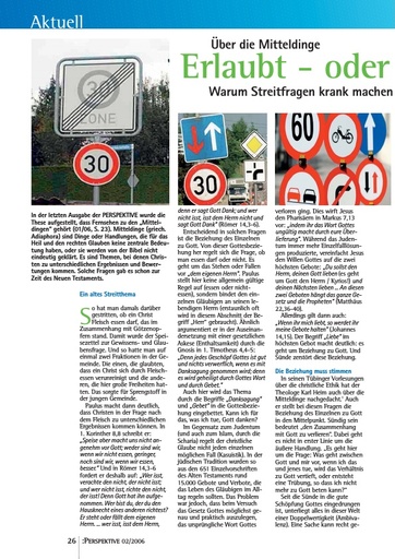 Perspektive 2006 02 erlaubt oder verboten