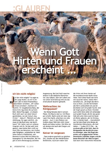 Perspektive 2010 12 wenn gott hirten und frauen erscheint