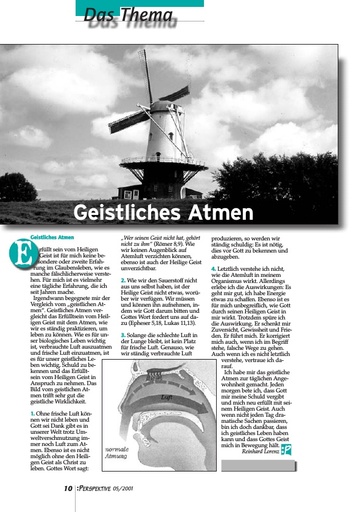 Perspektive 2001 05 geistliches atmen