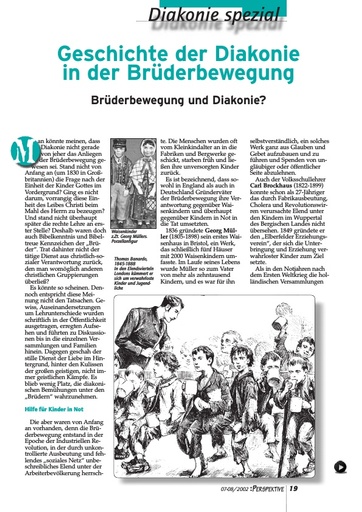 Perspektive 2002 07 geschichte der diakonie in der bruederbewegung