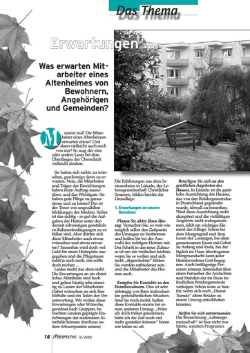 Perspektive 2002 11 erwartungen