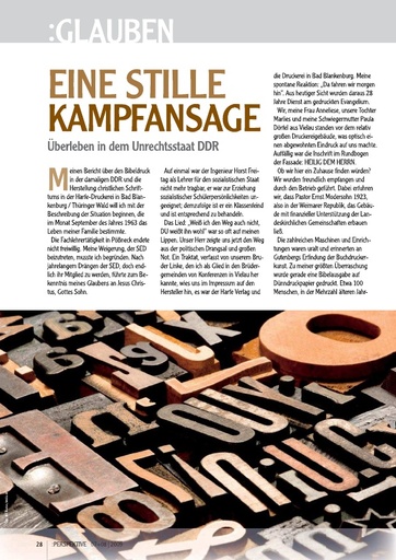 Perspektive 2009 07 eine stille kampfansage