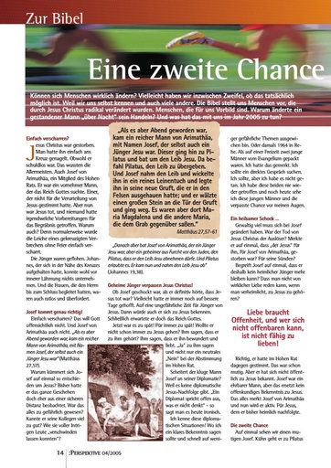 Perspektive 2005 04 eine zweite chance fuer spaetzuender
