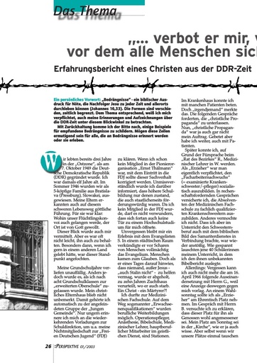 Perspektive 2003 01 verbot er mir von dem zu reden