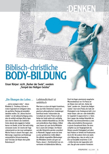 Perspektive 2009 03 biblisch christliche body bildung