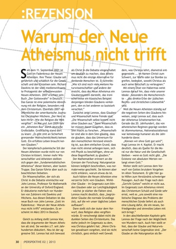 Perspektive 2013 02 warum der neue atheismus nicht trifft