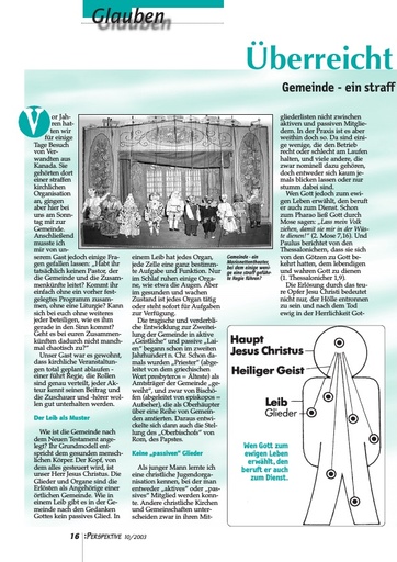 Perspektive 2003 10 ueberreich beschenkt