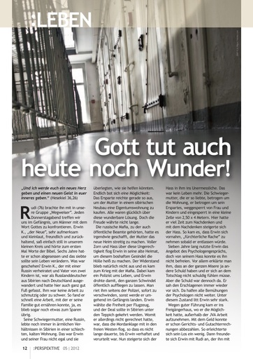Perspektive 2012 05 gott tut auch heute noch wunder