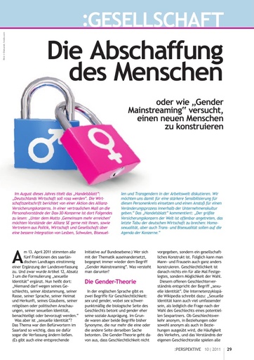 Perspektive 2011 10 die abschaffung des menschen