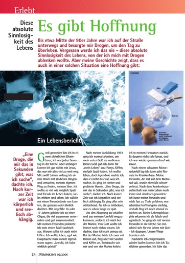 Perspektive 2005 02 es gibt hoffnung