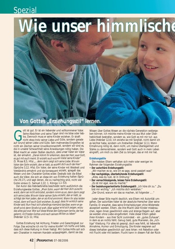 Perspektive 2006 07 wie unser himmlischer vater erzieht