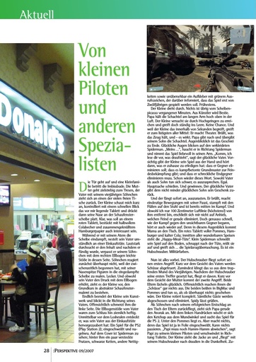 Perspektive 2007 09 von kleinen piloten und anderen spezialitaeten