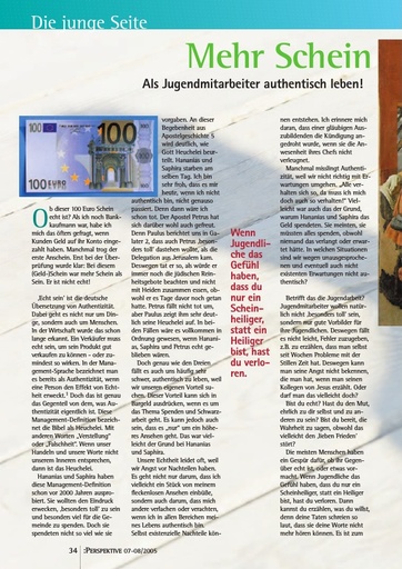 Perspektive 2005 07 mehr schein als sein
