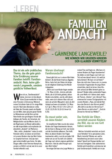Perspektive 2008 05 familienandacht gaehnende langeweile