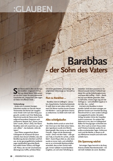 Perspektive 2013 04 barabbas