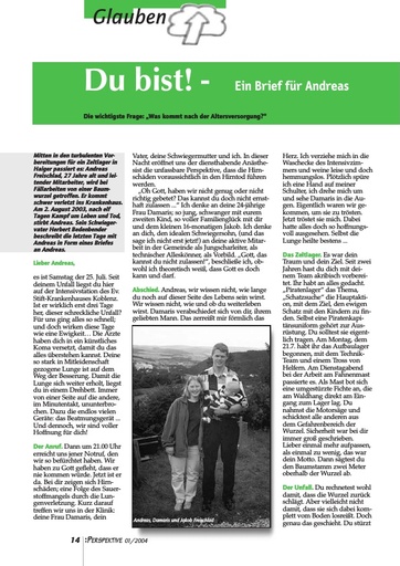 Perspektive 2004 01 du bist