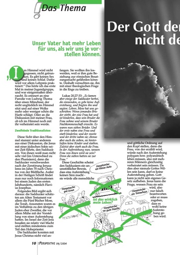 Perspektive 2004 04 der gott der lebenden nicht der toten
