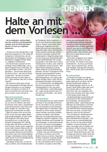 Perspektive 2012 07 halte an mit dem vorlesen