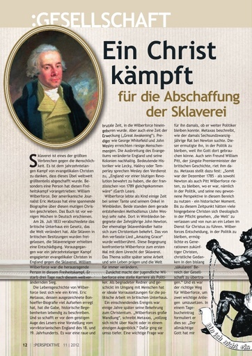 Perspektive 2012 11 ein christ kaempft fuer die abschaffung der sklaverei