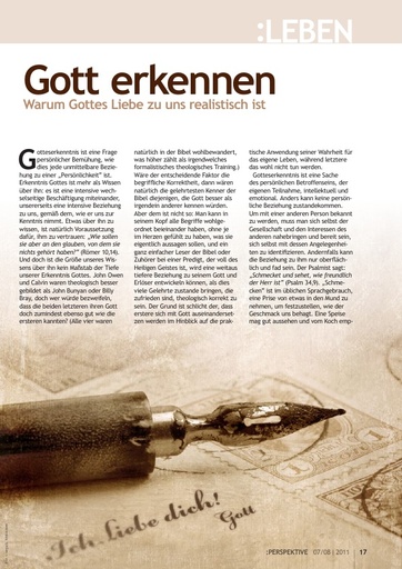 Perspektive 2011 07 gott erkennen
