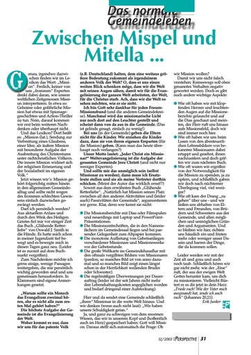 Perspektive 2003 12 zwischen mispel und mitella