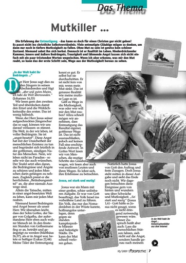 Perspektive 2001 10 mutkiller