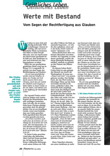 Perspektive 2003 02 werte mit bestand