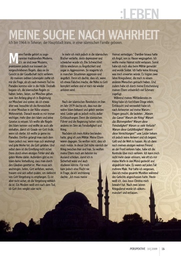 Perspektive 2009 10 ich bin in einer islamischen familie geboren