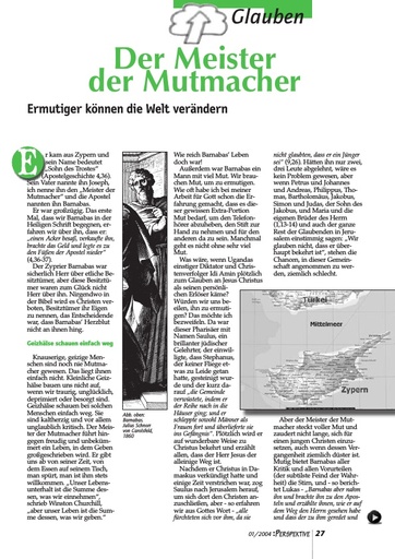 Perspektive 2004 01 der meister und mutmacher