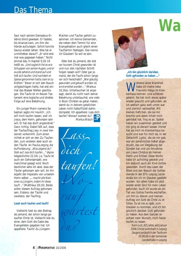 Perspektive 2006 10 warum ich mich habe taufen lassen