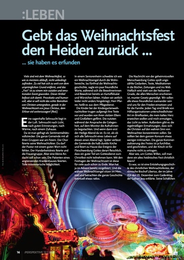 Perspektive 2013 12 gebt das weihnachtsfest den heiden zurueck