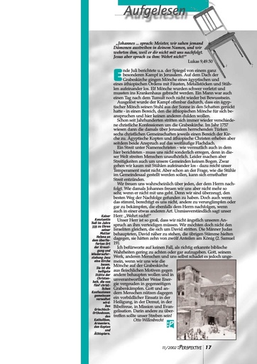 Perspektive 2002 11 lukas 9 49 50